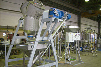 Смеситель сыпучмх материалов Смеситель сыпучмх материалов