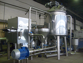 Вакуумно - выпарная установка Вакуумно - выпарная установка