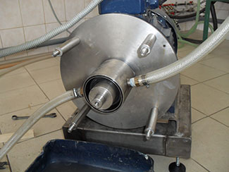 Внутренний вид гомогенизатора Гомогенизатор